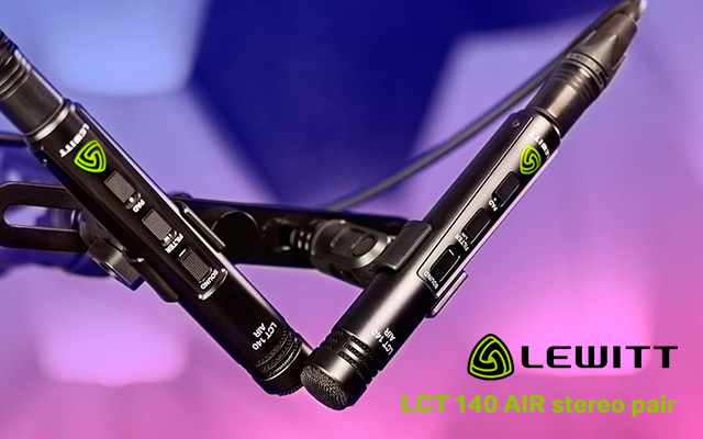Lewitt 140 LCT Air matched microphones