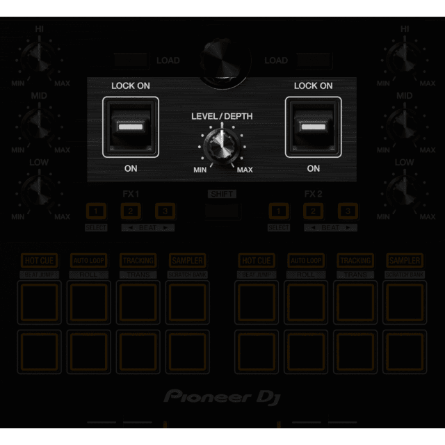 Console DJ a 2 canali in stile scratch per Serato DJ Lite