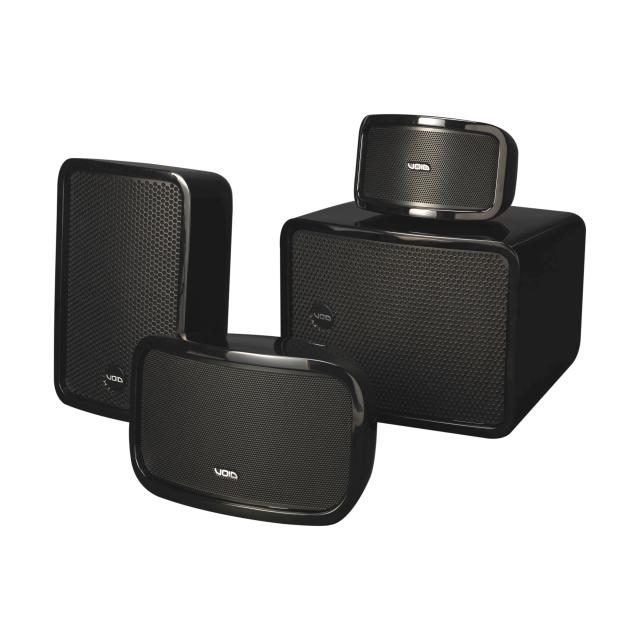 10" 2-way passive speaker for indoor/outdoor use (black)
