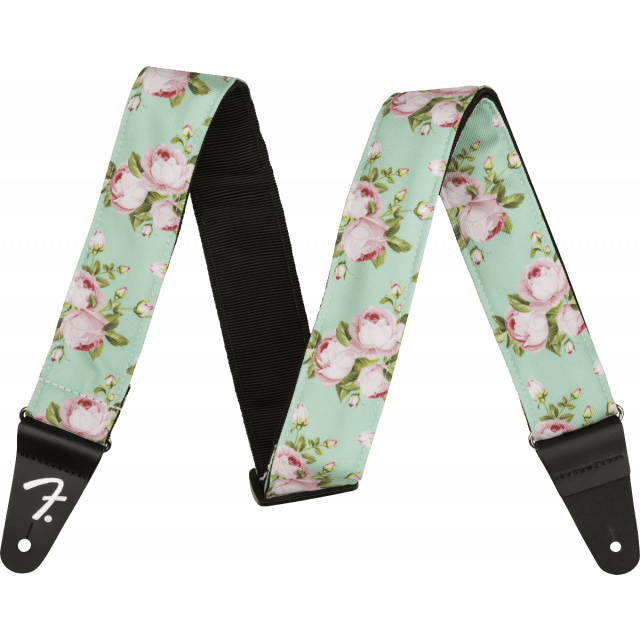 Floral series straps - Surf Green
