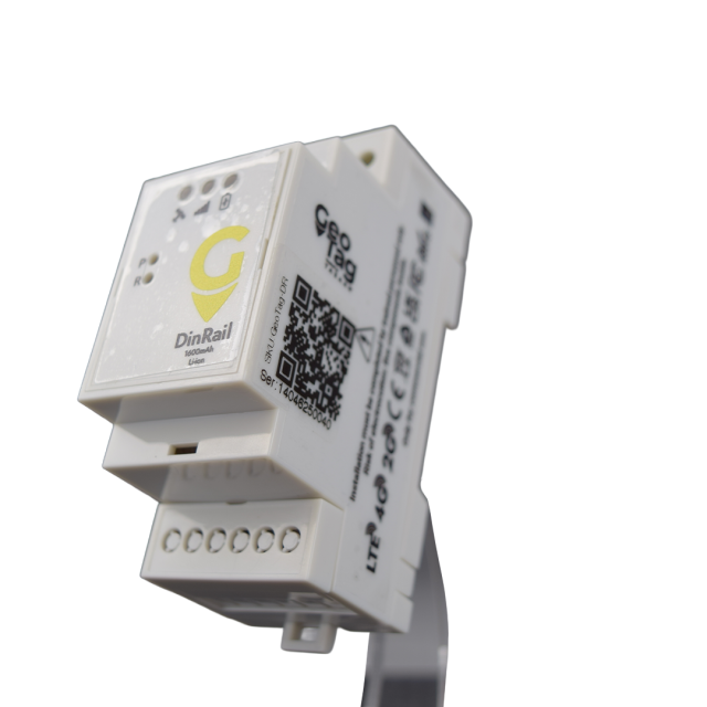 Tracker GPS su guida DIN & 1 anno di abbonamento a piattaforma di localizzazione GPS