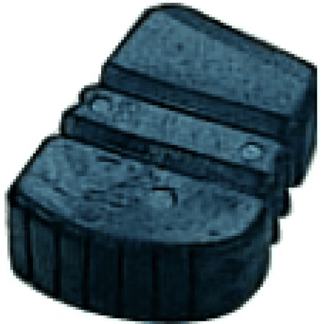 PVC stand foot 4x16mm