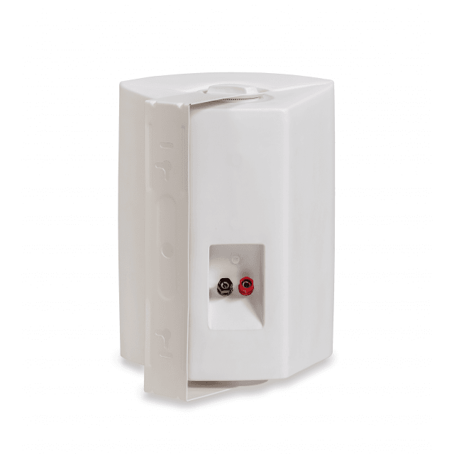 Wall-Mount 2-Way Active+Passive Speaker Set - White
