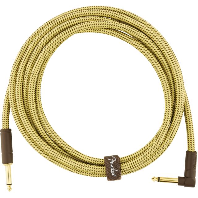Deluxe Series Instrument Cable Straight/Angle 10' Tweed