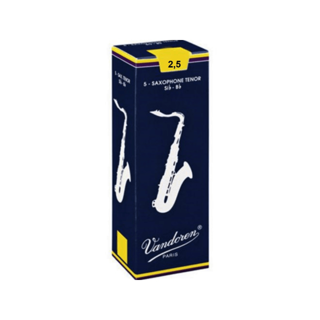 Confezione 5pz si Ance per Sax Tenore in Sib 2,5 Traditional