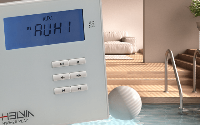 Helvia mini built-in amplifiers: music wherever you want!