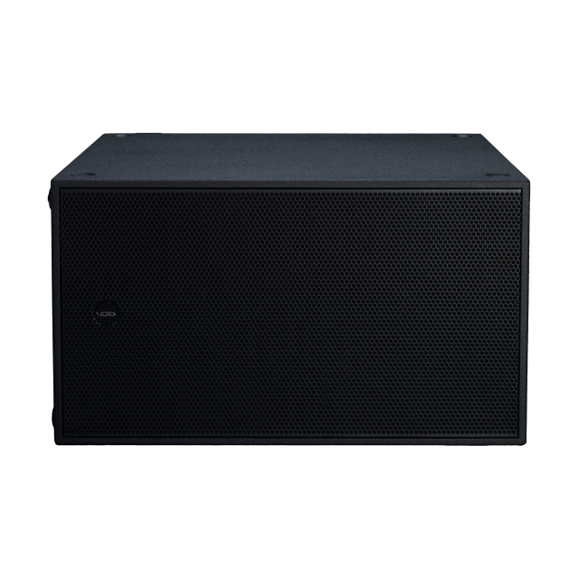 High-power dual 18" reflex-loaded subwoofer, 4Ω, 2400 W AES
