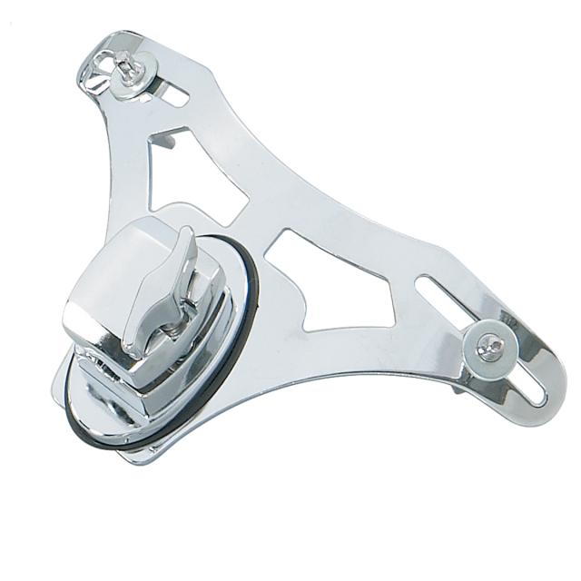 Supporto aggancio tom in sospensione da 16" cromo