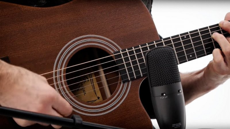 Soundsation Zion DNCE-M Acoustic Guitar Video Test