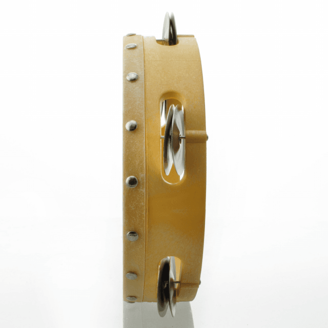 Tamburello in pelle naturale - misura Small