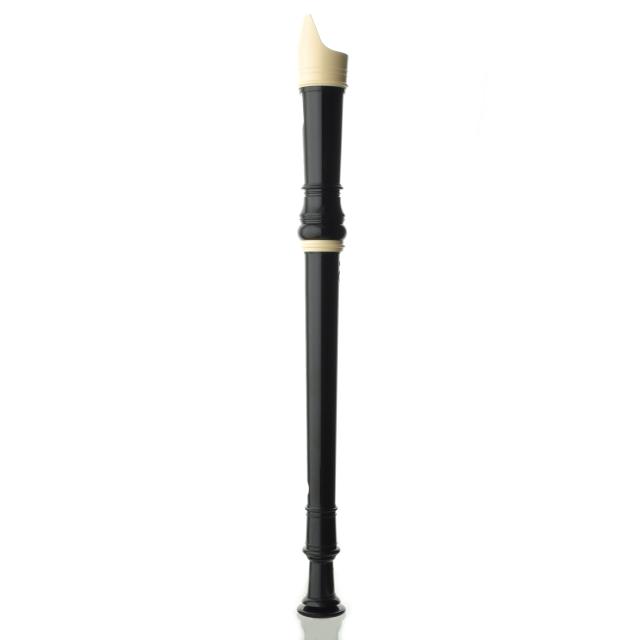 Flauto soprano con diteggiatura barocca e doppi fori