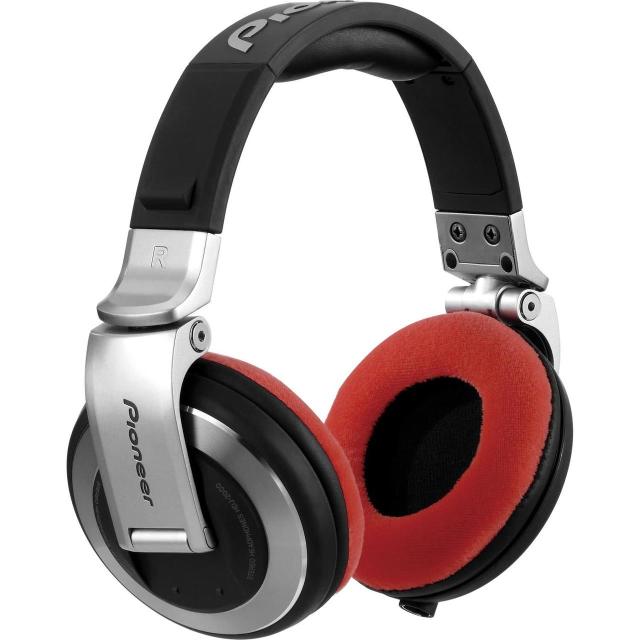 Set di cuscini VELOUR per Pioneer HDJ-2000 - rosso