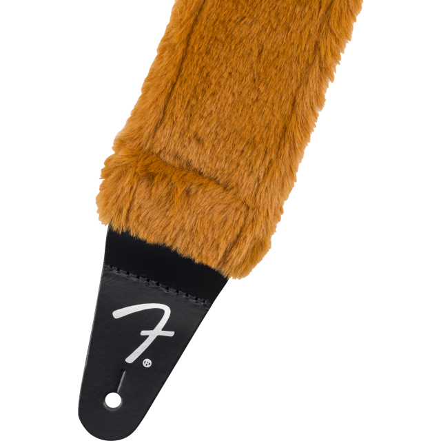 Poodle Plush Strap, Rust