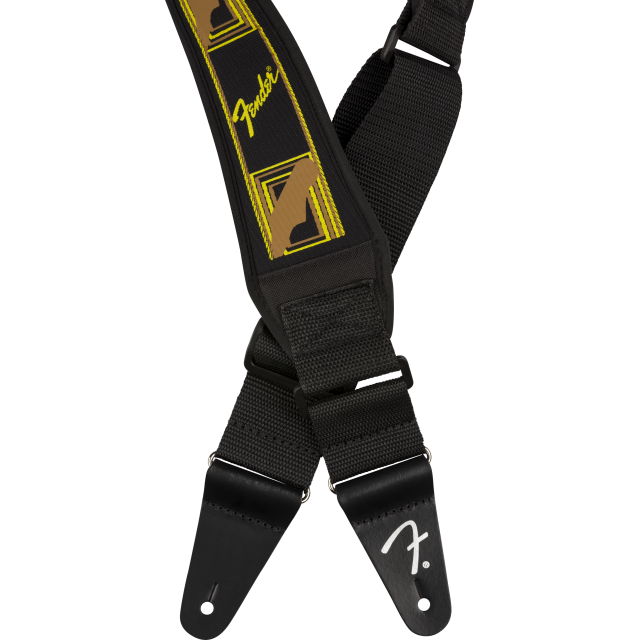 Swell™ Neoprene Strap, Blk/Ylw/Brn Mono, 2.5"
