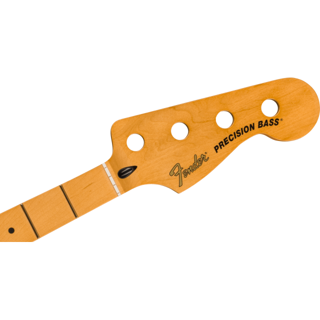 Precision to Jazz Bass Conversion Neck, 20 Med Jumbo Frets, 12" Radius, Maple