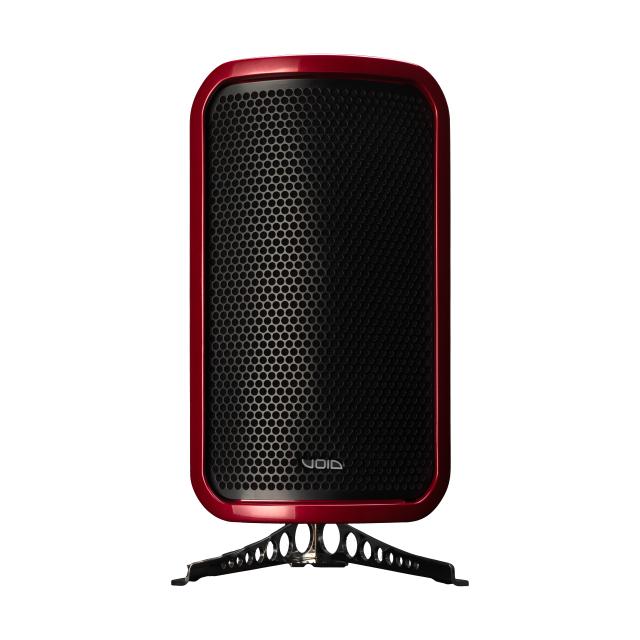 Subwoofer attivo reflex con doppio woofer da 8” e modulo amplificatore, 600 W, DSP a 24-bit, IP-rated (colore Rosso)