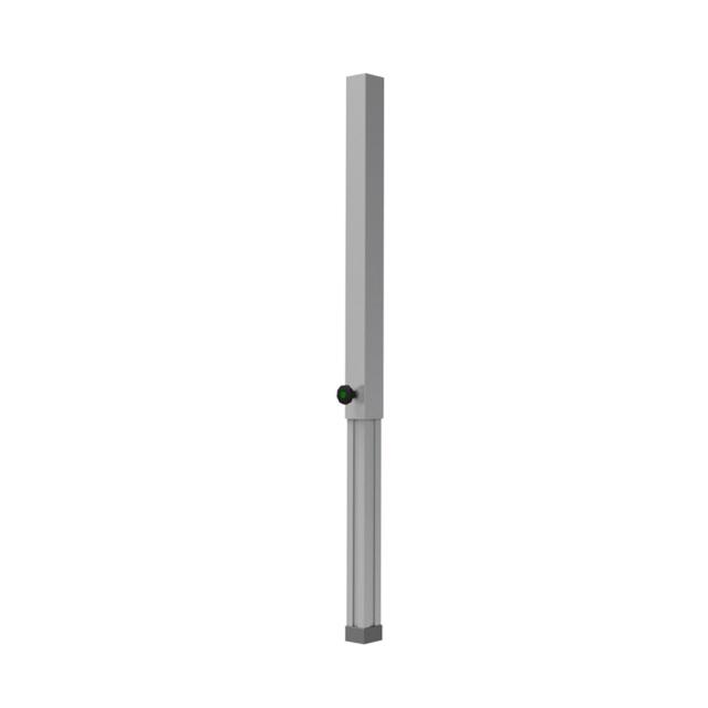 Gamba singola telescopica regolabile da 78,5 a 138,5 cm 