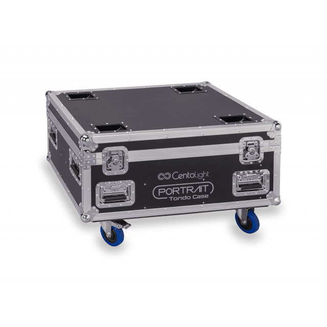 Set of 6 IP65 battery-powered PARs with 10W 6in1 LED in flight case with recharge function