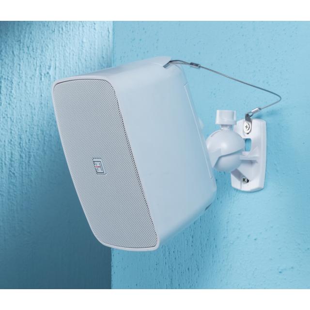 Coppia di Diffusori 4" Passivi 2-Vie a Parete da Esterno, Bianco