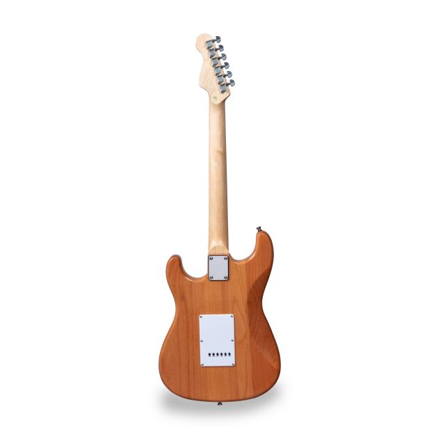 Chitarra elettrica double cutaway con 2 single coil + humbucker splittabile e meccaniche autobloccanti (equipaggiata Wilkinson)
