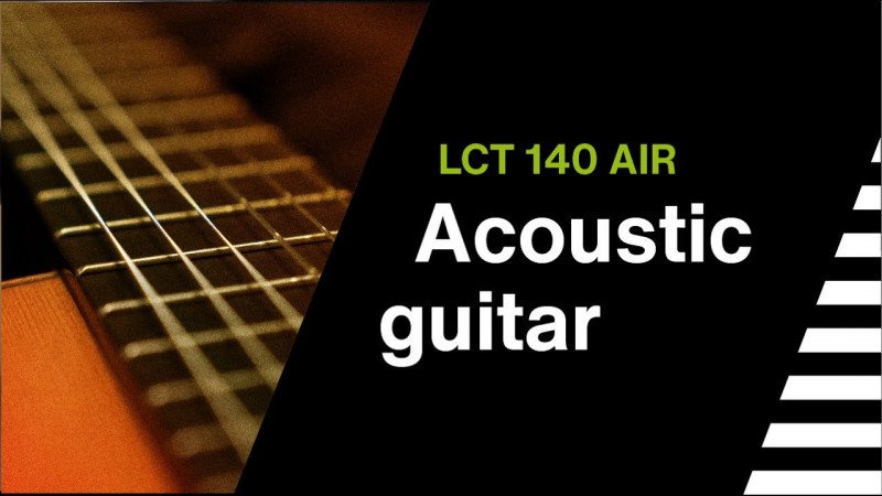 LCT 140 AIR // LEWITT Sound Sample // Acoustic Guitar
