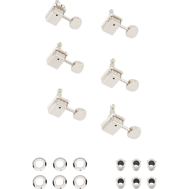 ClassicGear™ Staggered Tuning Machines, Chrome