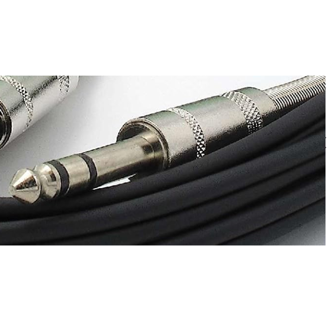 Jack stereo connector in metal
