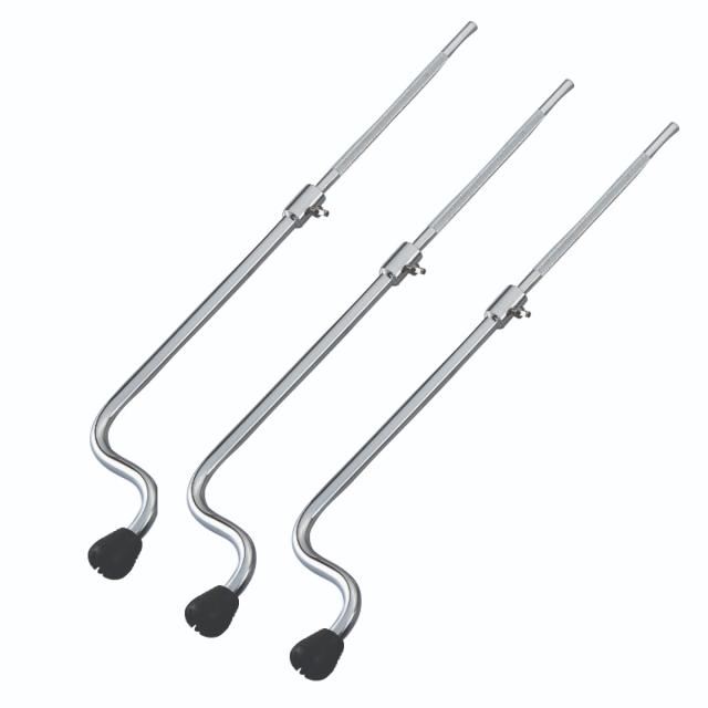 Set 3 Gambe per timpano con terminale a L e leg estension