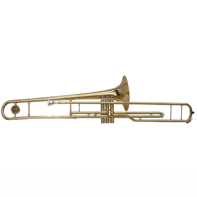 Trombone in Sib con finitura laccata oro