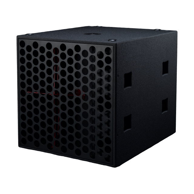 Subwoofer bandpass a camera risonante con singolo driver da 21", 8 Ω, 2000 W