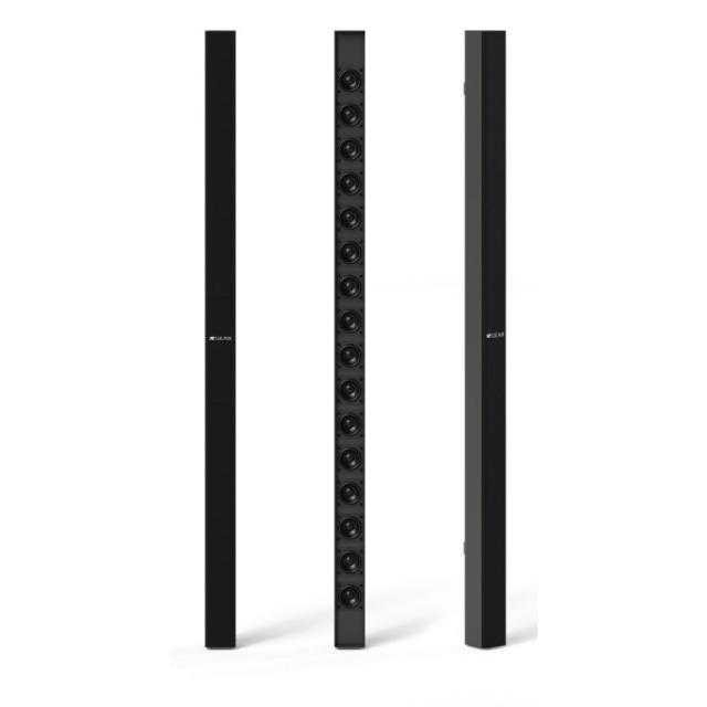 Diffusore a colonna line array 16x2" ultracompatto (colore nero)