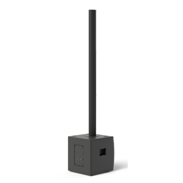 Sistema passivo con subwoofer 12" + colonna 16x2" ad array modulare