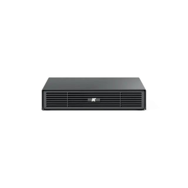 Amplificatore 1U Half Rack Classe D, 4x150W @ 4 Ohm, DSP Integrato, 2x2 Canali Dante Abilitati