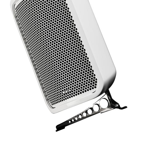 Active reflex subwoofer with dual 8” woofers and amplifier module, 600 W, 24-bit DSP, IP-rated (white)