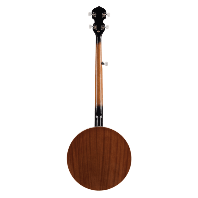 Banjo con fondo in mogano sapele e pelle REMO