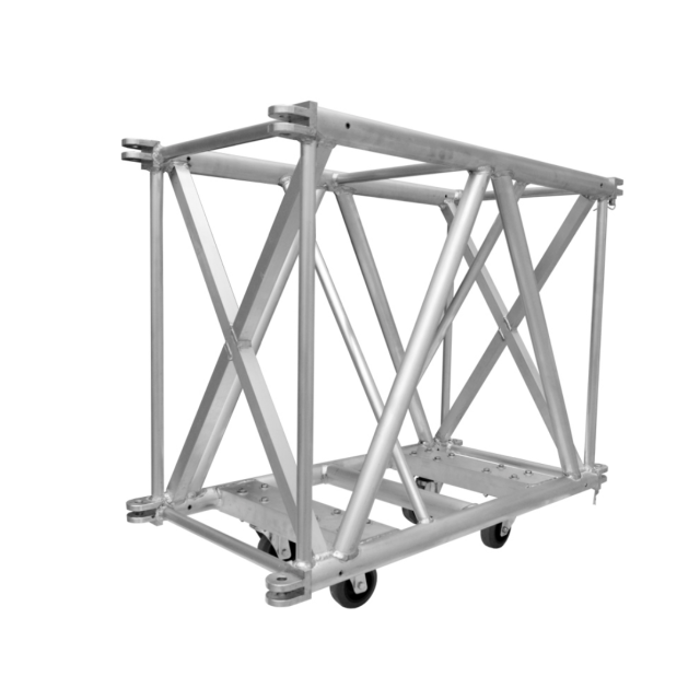 2 Meters Rectangular Truss Section for Heavy Loads with Wheels (EC762M)