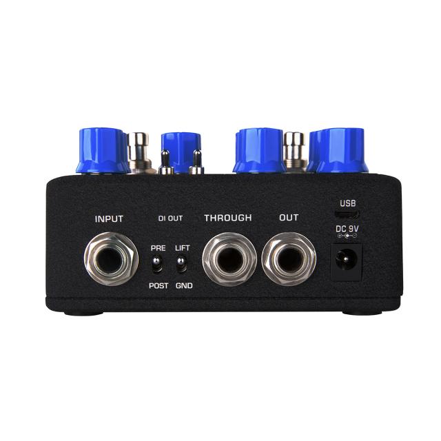 Bass preamp + DI stompbox a pedale