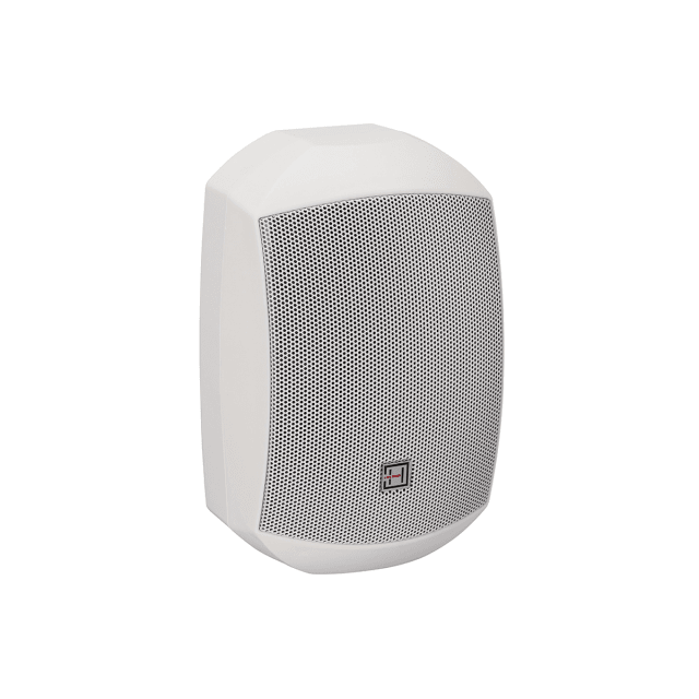 4" Waterproof 2-way Passive Wall-Mount Speaker Pair, White