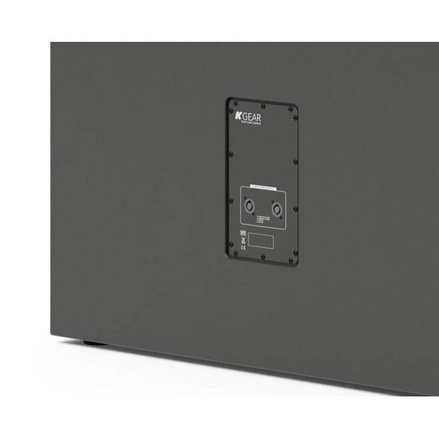 Audio system consisting of a 2x18“ Passive Sub + 2x12” Slim Array Black