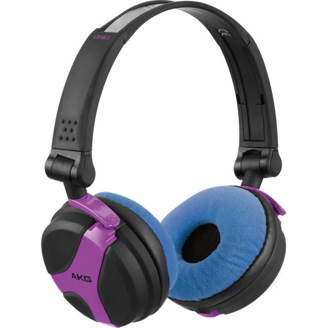 Earpad Set VELOUR for AKG K518 DJ & K518 LE  - sky