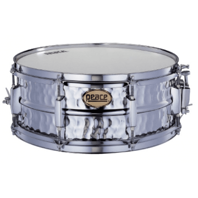 5,5x14 Hand Hammered Series Steel Snare