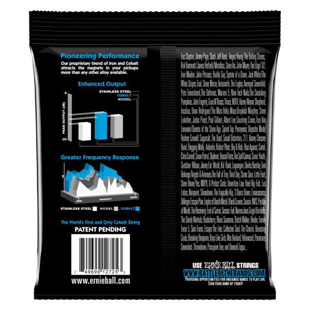 Extra Slinky Cobalt Electric Guitar Strings