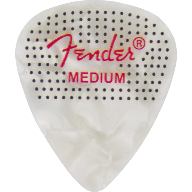 351 Dotted Celluloid Picks, 12-Pack, Medium