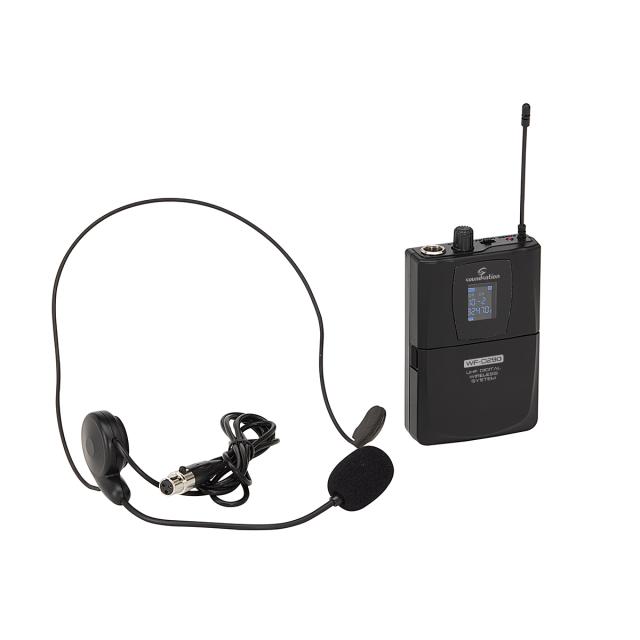 UHF Dual Digital Wireless Microphone System - A2 Band (606-613.5MHz)
