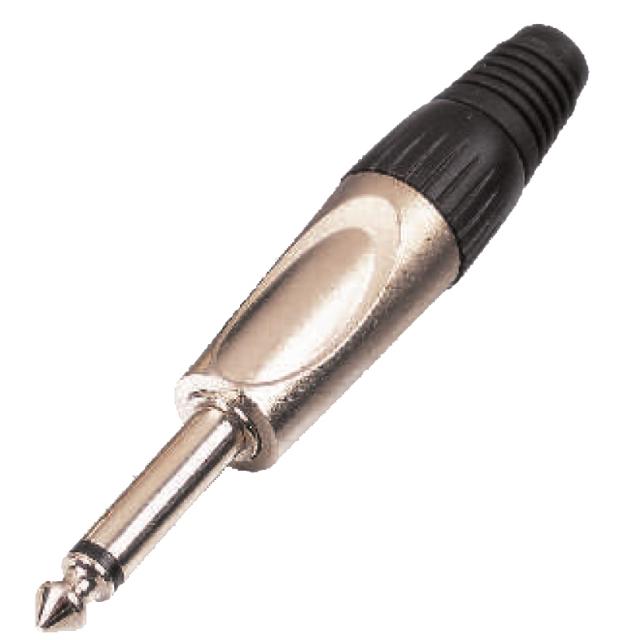 Metal connector 6.3mm jack MONO (25 pcs box)