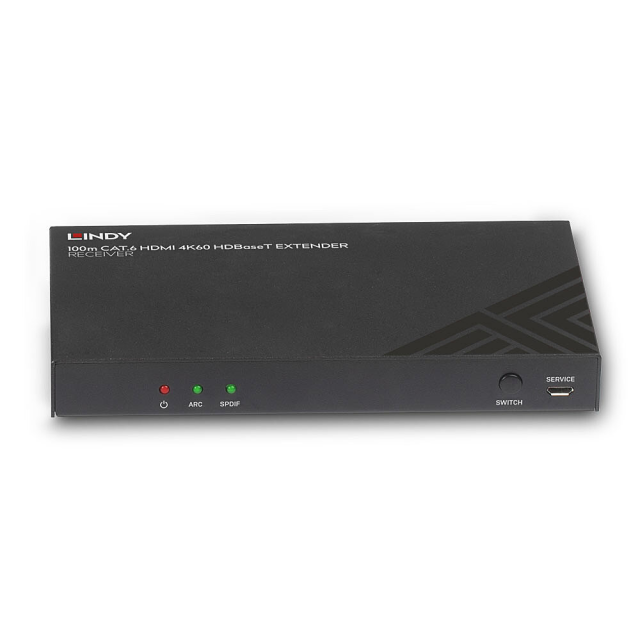 100m Cat.6 HDMI 18G HDBaseT Receiver with ARC
