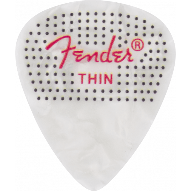 351 Dotted Celluloid Picks, 12-Pack, Thin