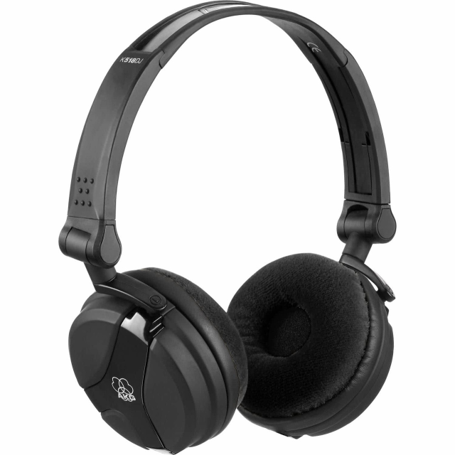 Set di cuscini VELOUR per AKG K518 DJ & K518 LE  - nero