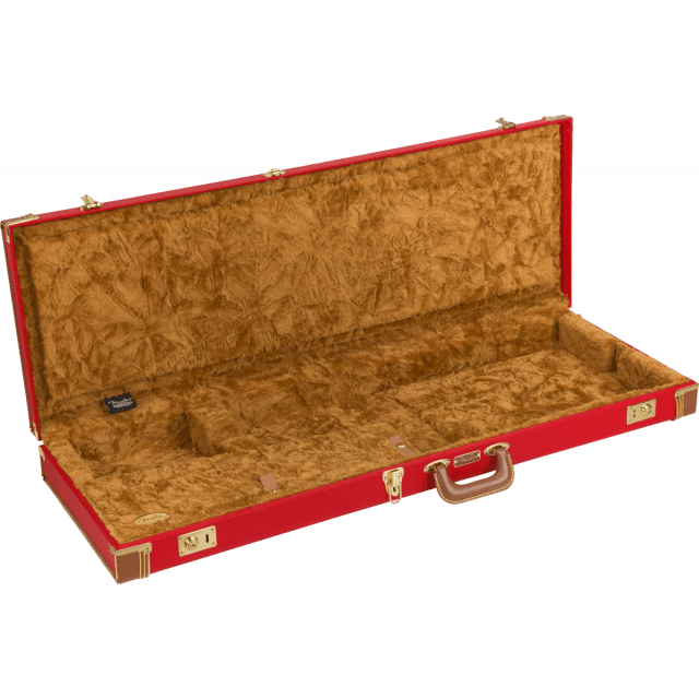 Astuccio Fender Classic Series Wood - Strat/Tele Fiesta Red