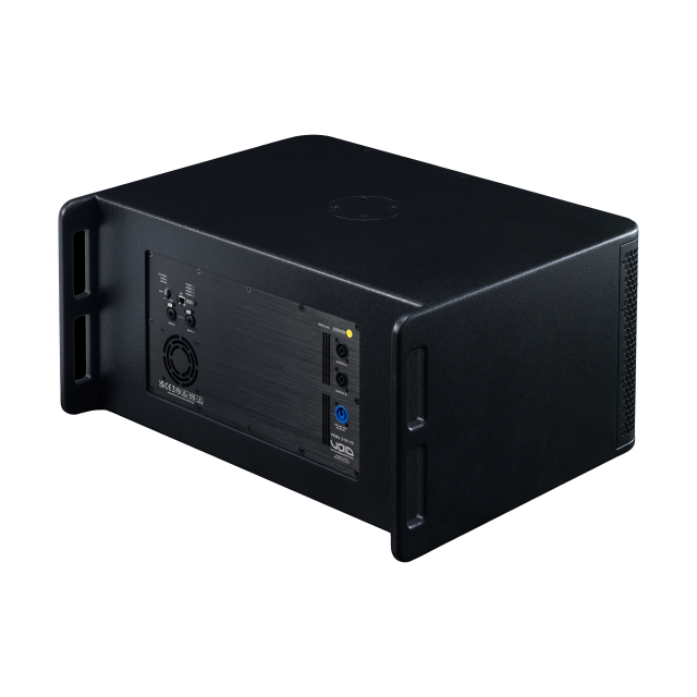 Subwoofer attivo con doppio trasduttore da 10”, DSP integrato e modulo di amplificazione (colore Nero)